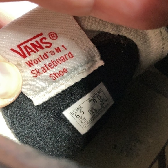 Vans Skateboard shoes black suede unisex sizing - Picture 5 of 6